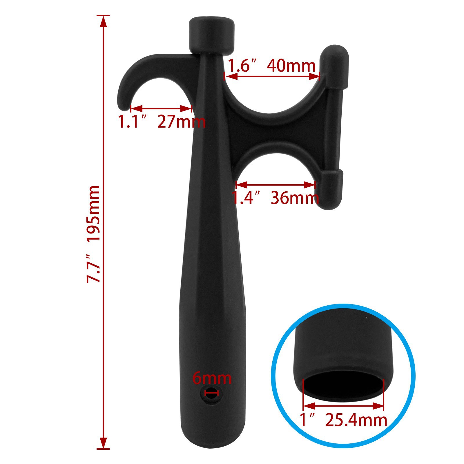 Nylon Boat Hook 6