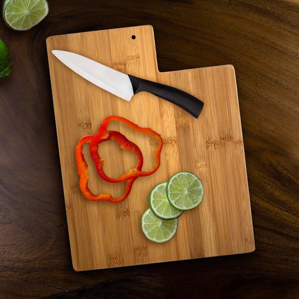 U.S. State Shaped Bamboo Cutting and Serving Boards 220