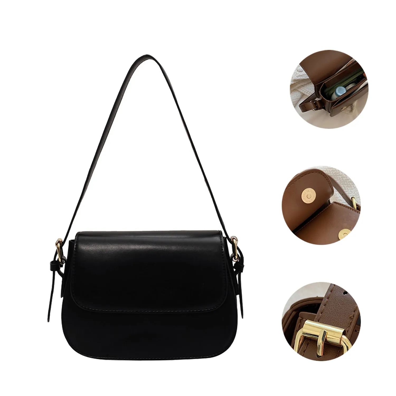 Vintage square shoulder bag 3