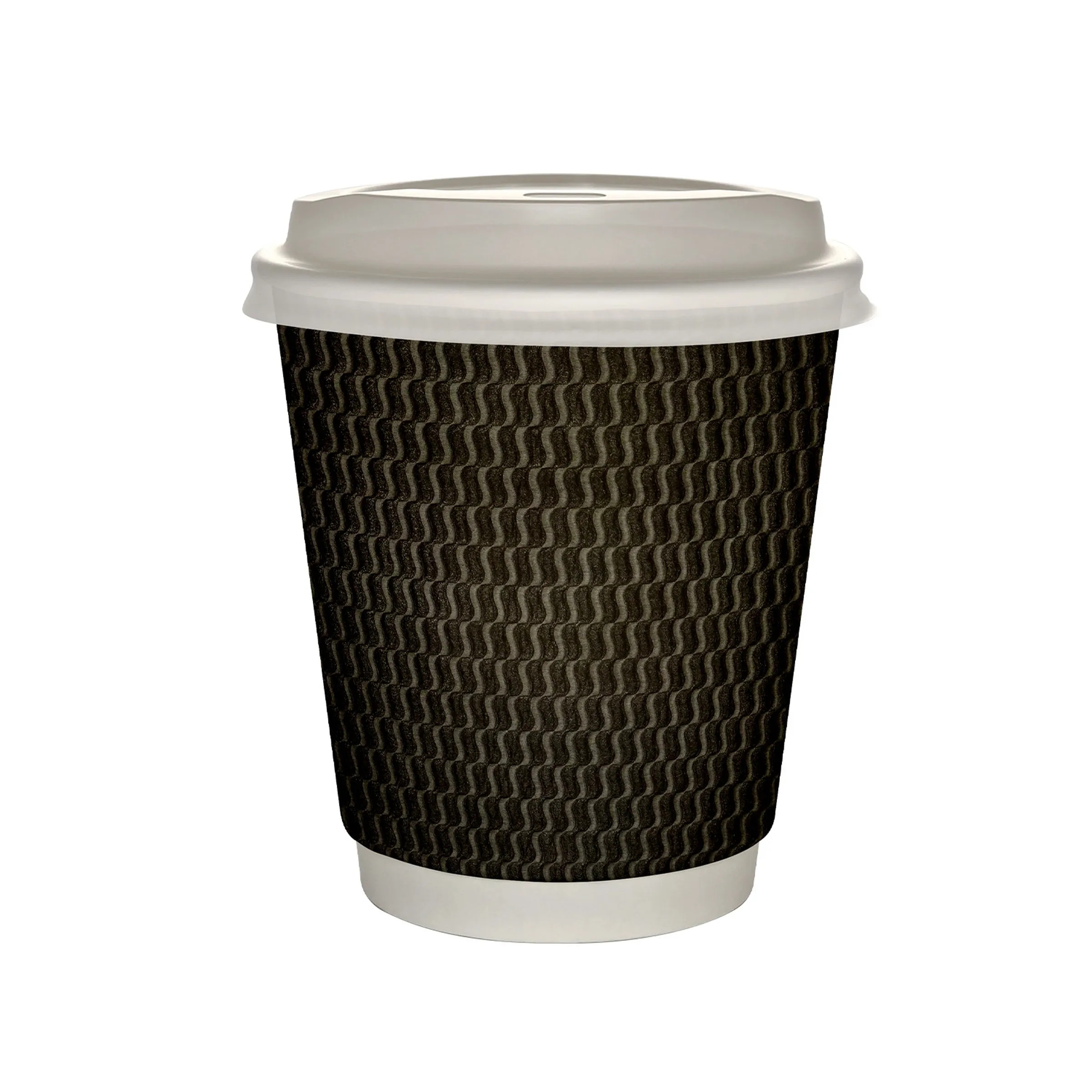 10 oz Full Color Wave Insulated Paper Cup With Lid 5