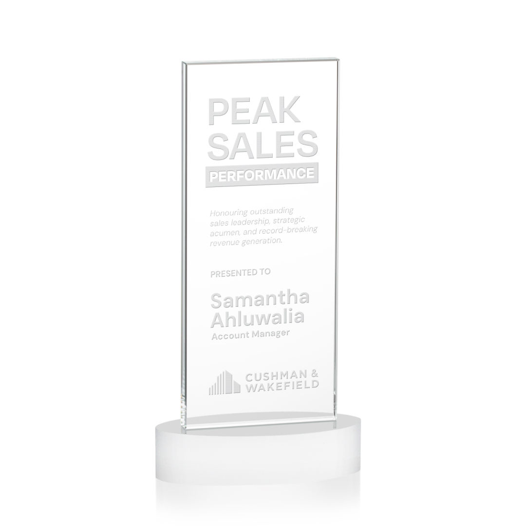 Heathrow Award on Alberton Base - White 4