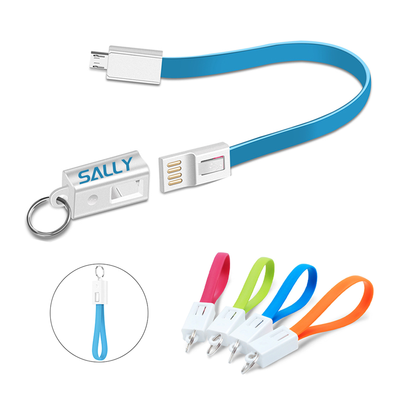 Phone Usb Keychain Charging Cable 2