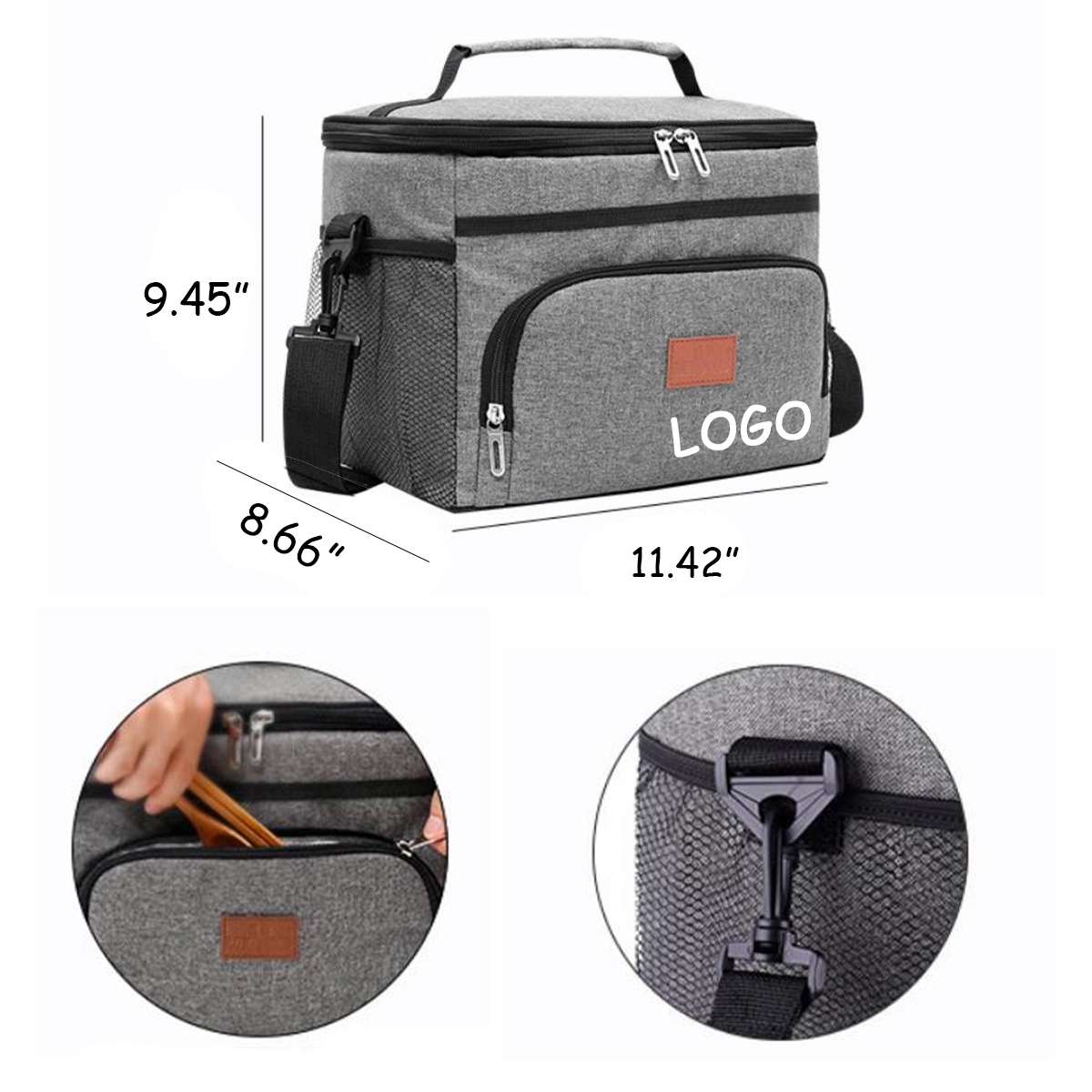 15L Fashion Lunch Bag Backpack 2