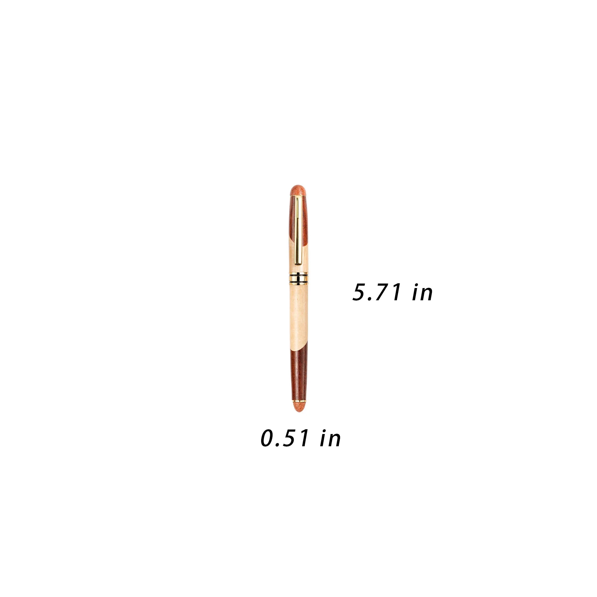Wooden Ballpoint Pen With Logo For Study,Sustainable 1