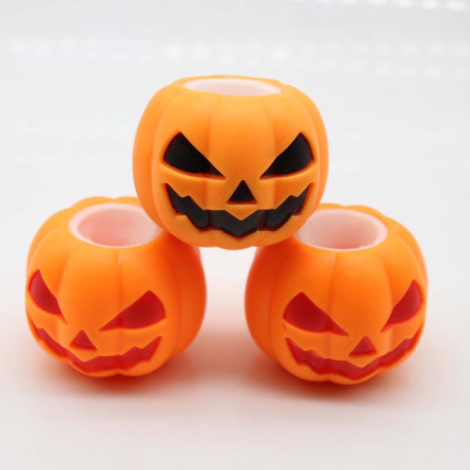 TPR Halloween Spooky Pumpkin Stress Reliever Toys 8