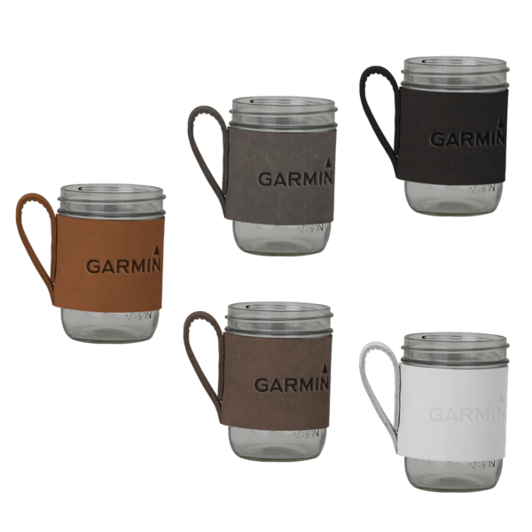 Brewster 16 oz. Wide Mason Jar & Sleeve 2