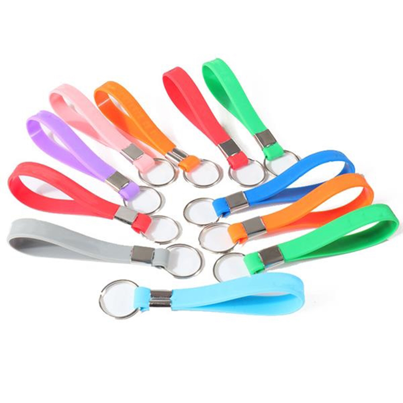Silicone Bracelet Keychain
