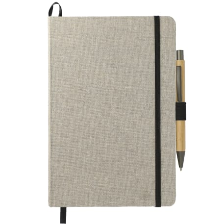 5.5" x 8.5" Recycled Cotton Bound Journal Set 3