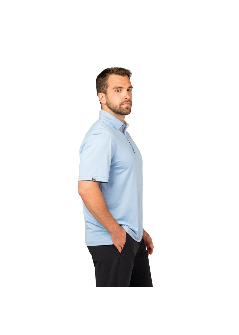 Storm Creek Men's Visionary III Solid Short Sleeve Polo 17