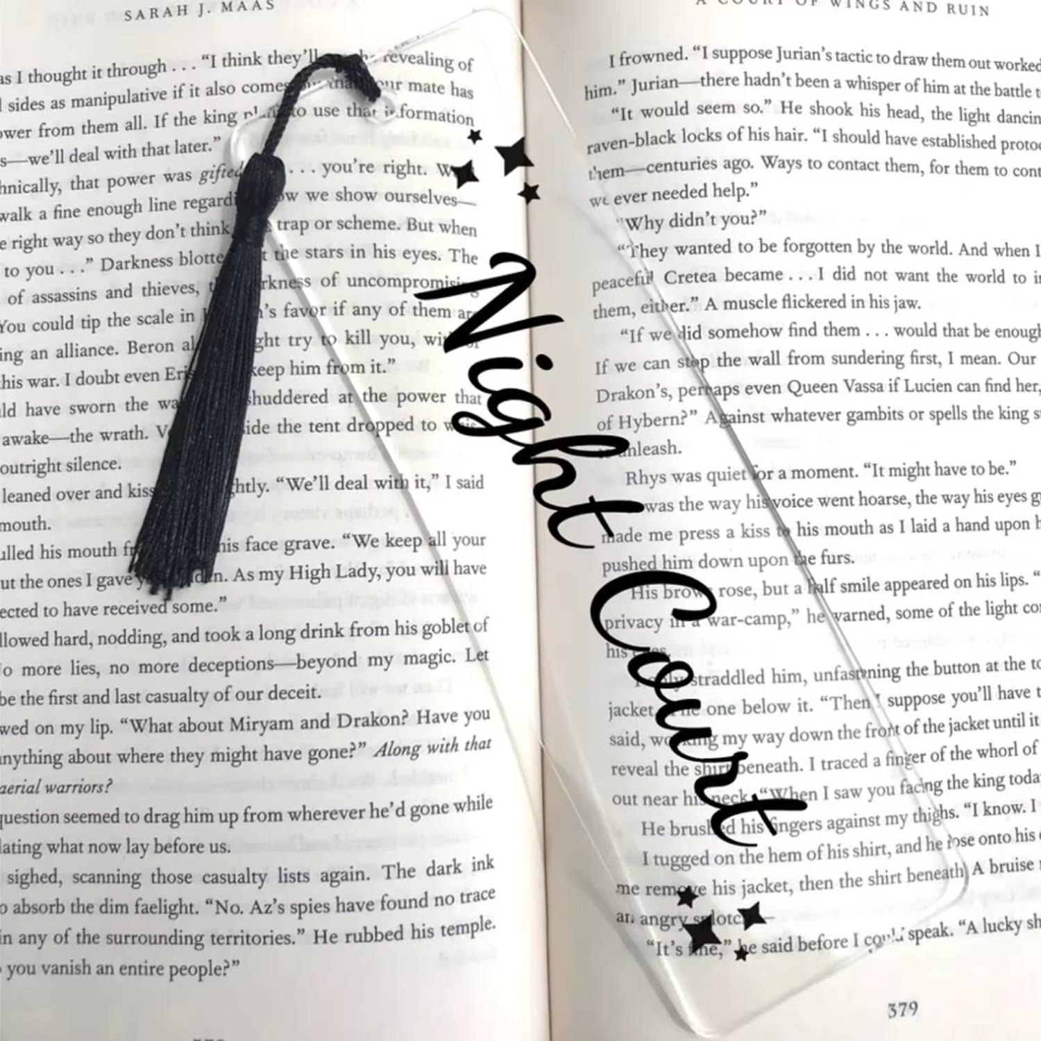 Acrylic Bookmark with Tassel 6