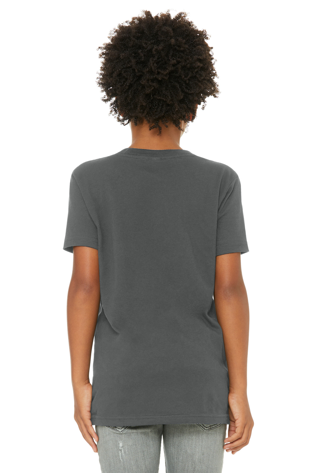 BELLA+CANVAS Youth Jersey Short Sleeve Tee. BC3001Y 222