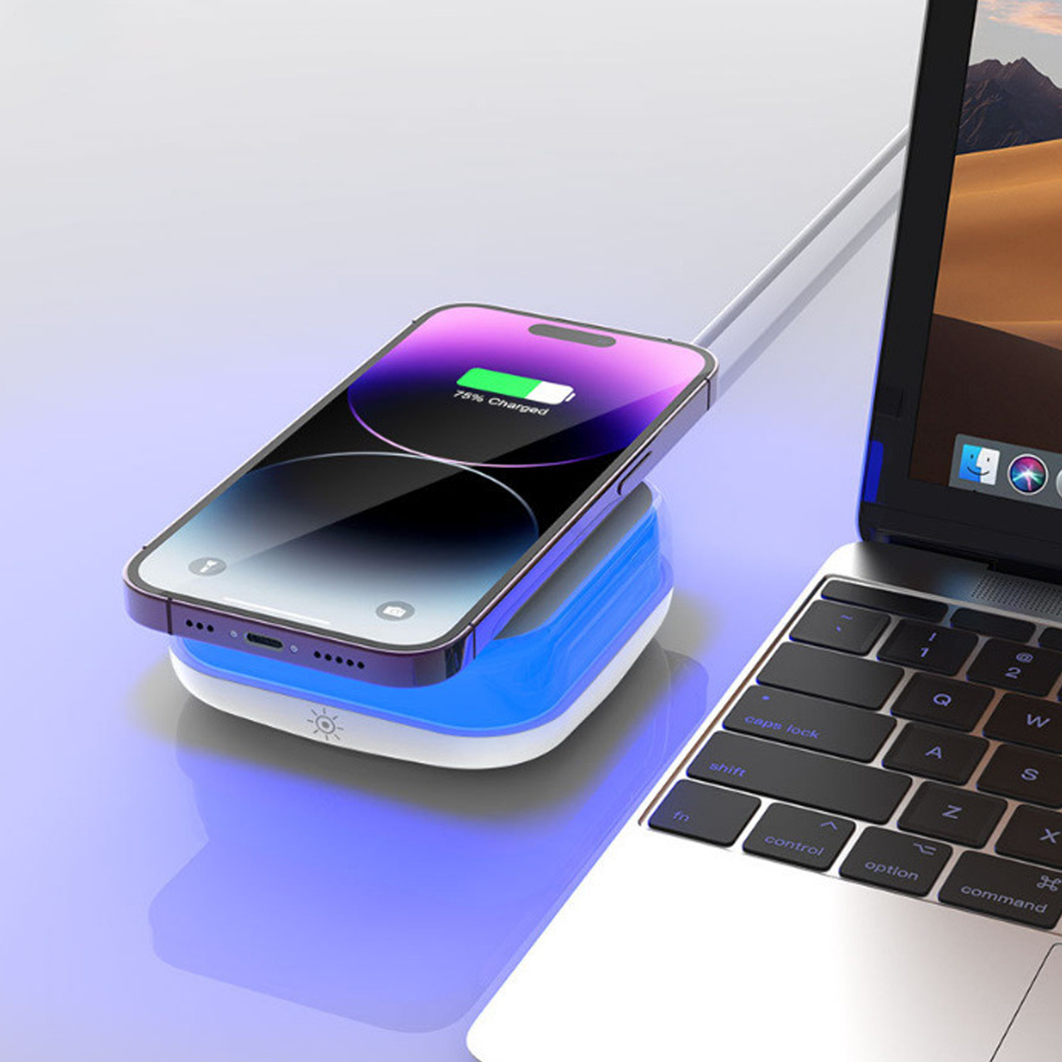 15W Wireless Charger with Light 7