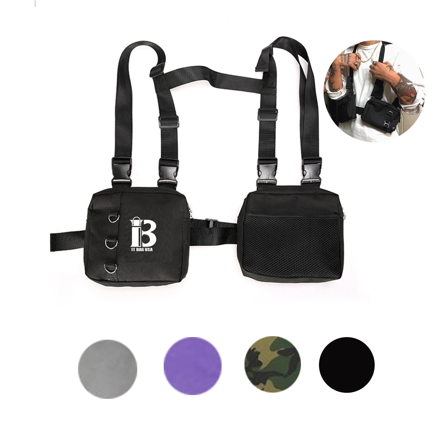 Lightweight Tactical Chest Pack 2