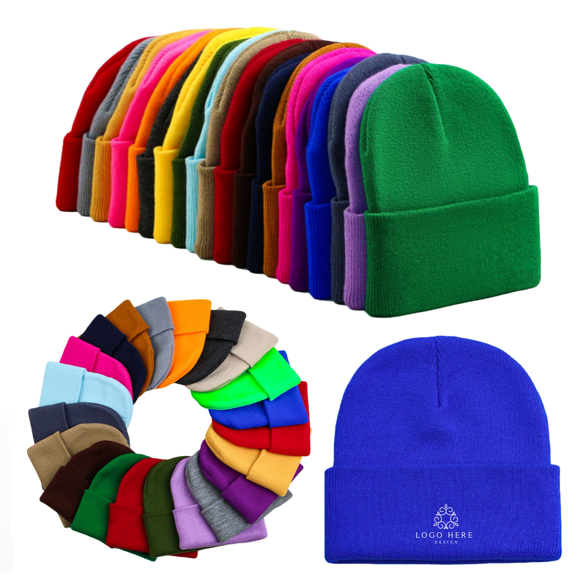 Classic Adult Knit Hat for Men and Women 2