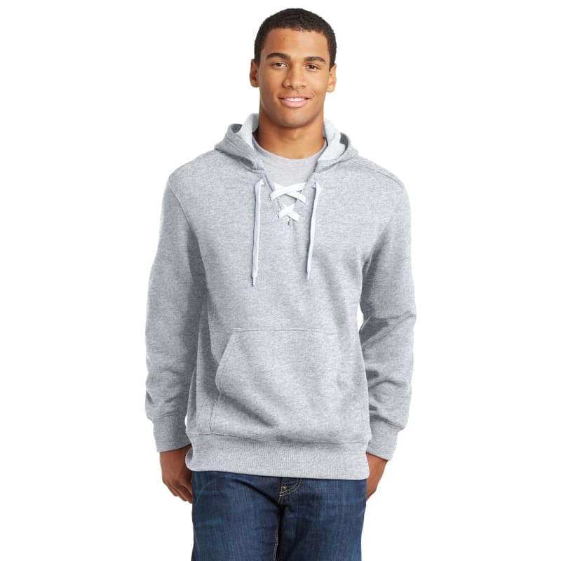 Sport-Tek Lace Up Pullover Hooded Sweatshirt., custom hoodie or sweatshirt with logo imprint 5