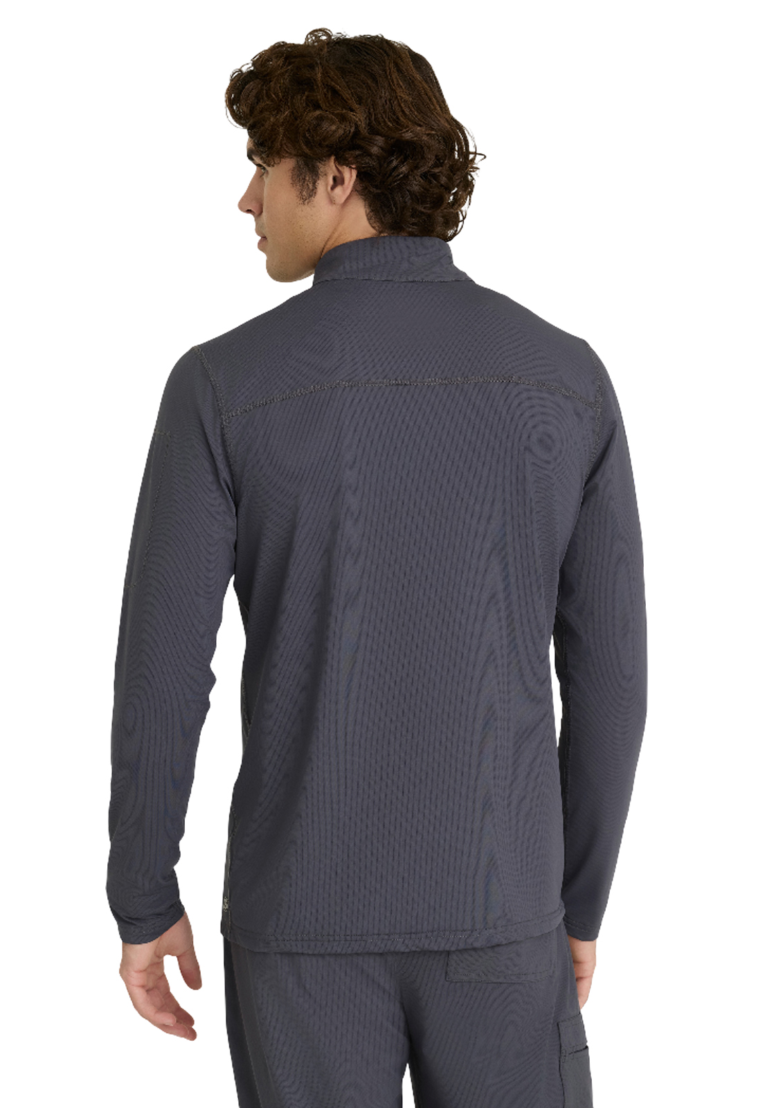 Skechers Slip-Ins - Men's One-Pocket Mock Neck Long Sleeve Propel Scrub Top 8
