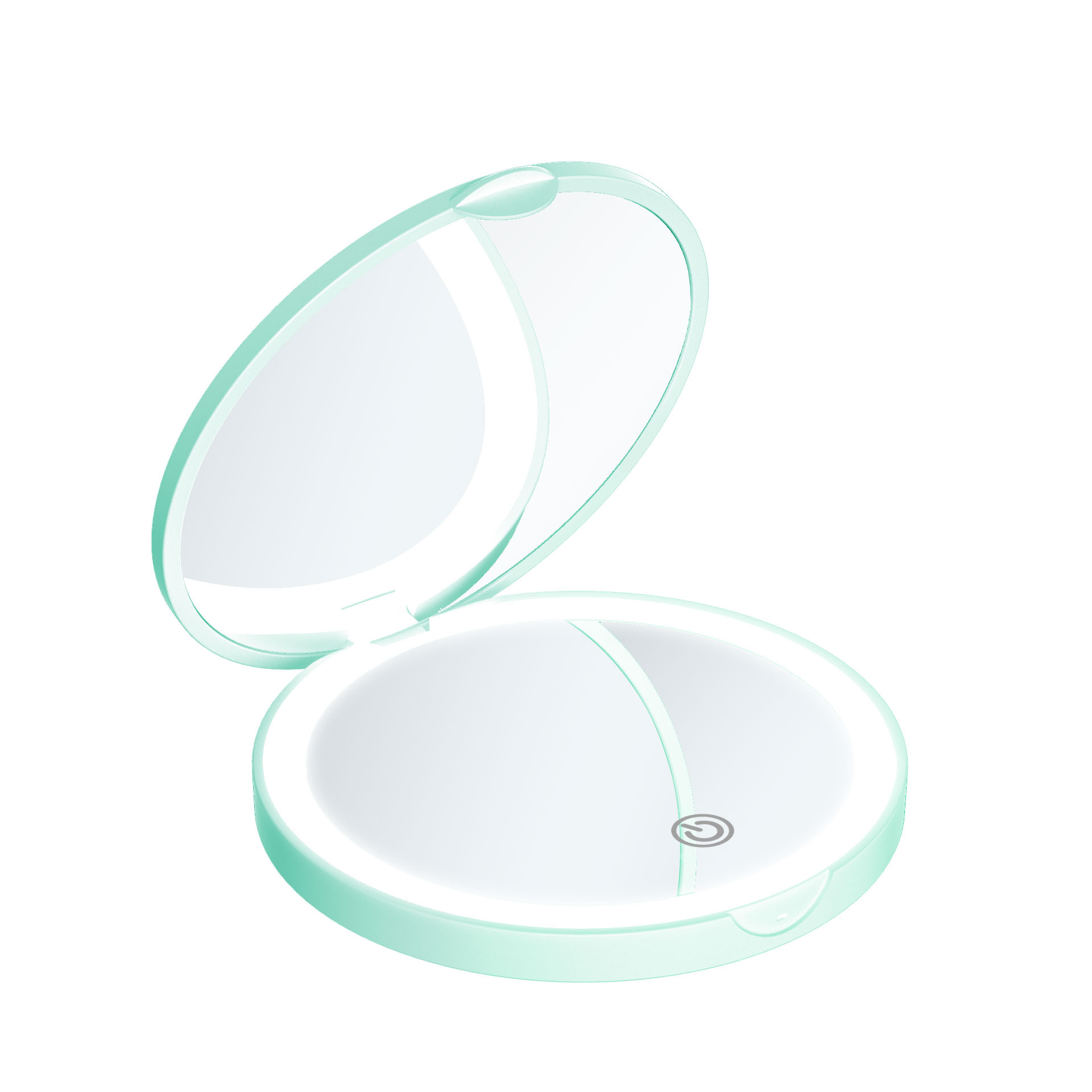 Compact Mirror With Led Light 3