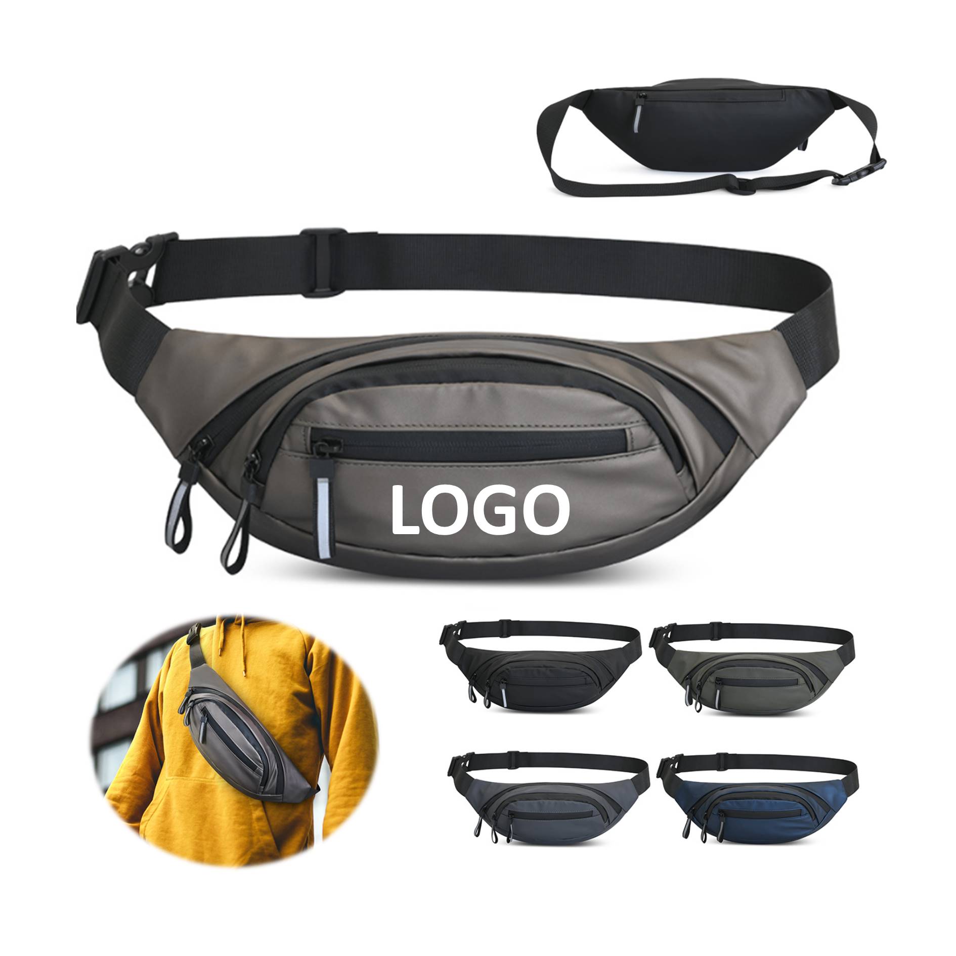 Waterproof Sports Fitness Phone Waist Bag 1