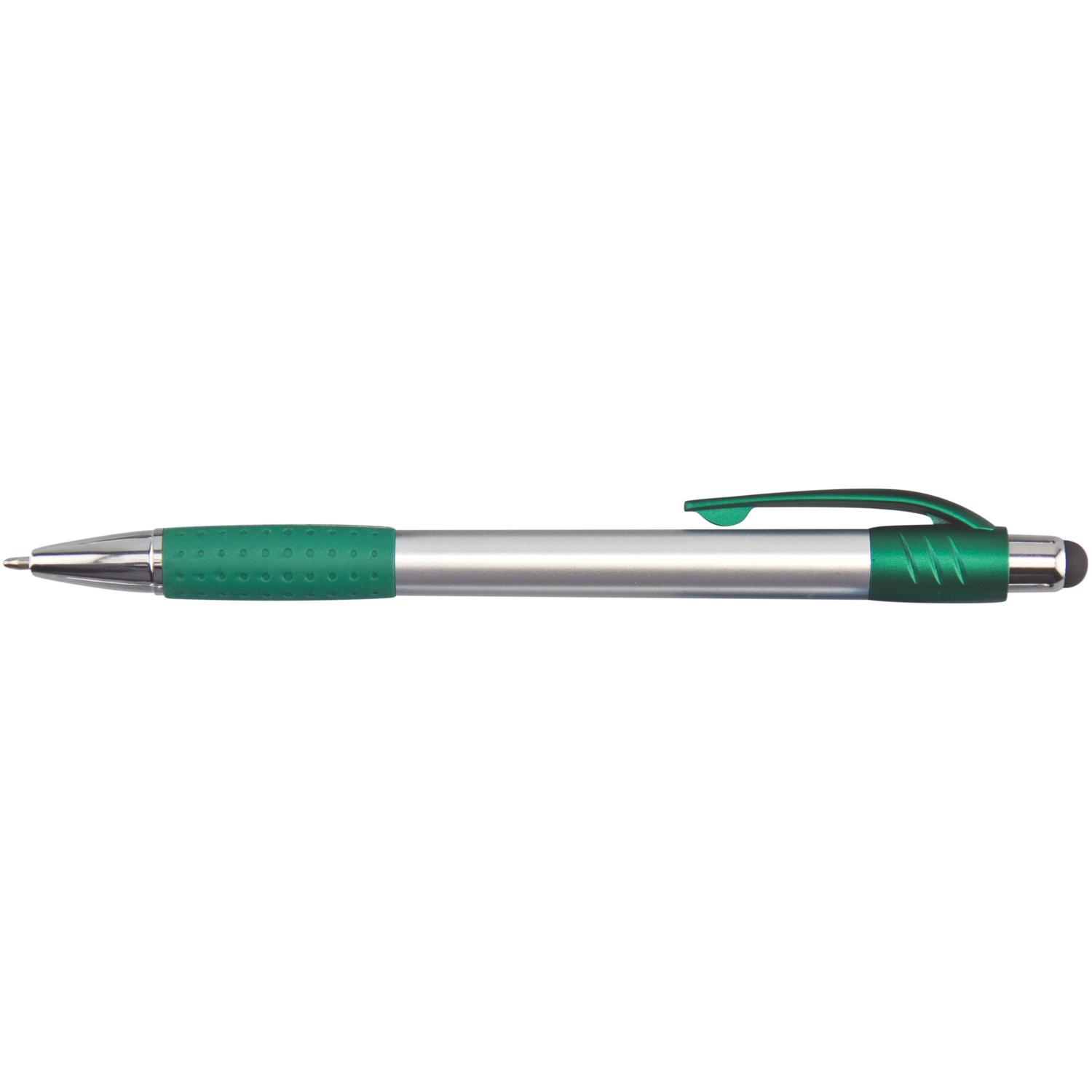 Premium Silver Stylus Pen with Metallic Accents 2