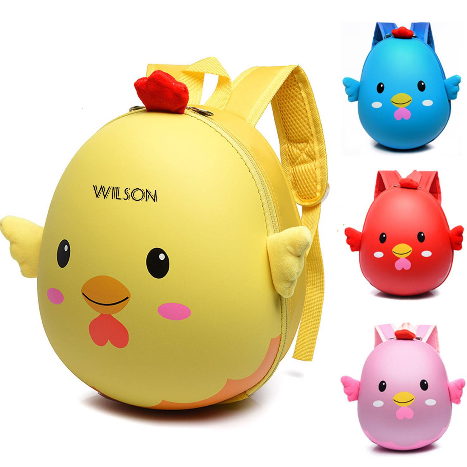 Dacron small eggshell travel kid's backpack 2