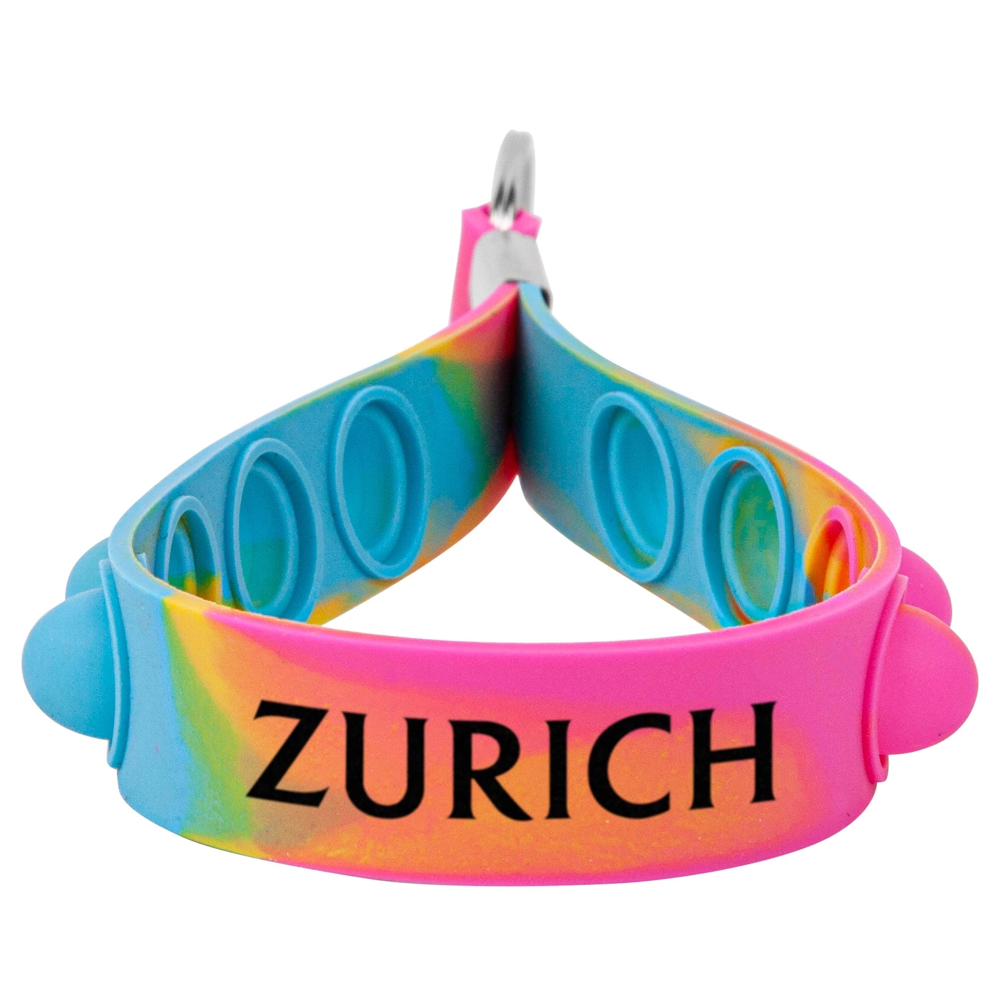 Popper Stress Reliever Key Chain 1