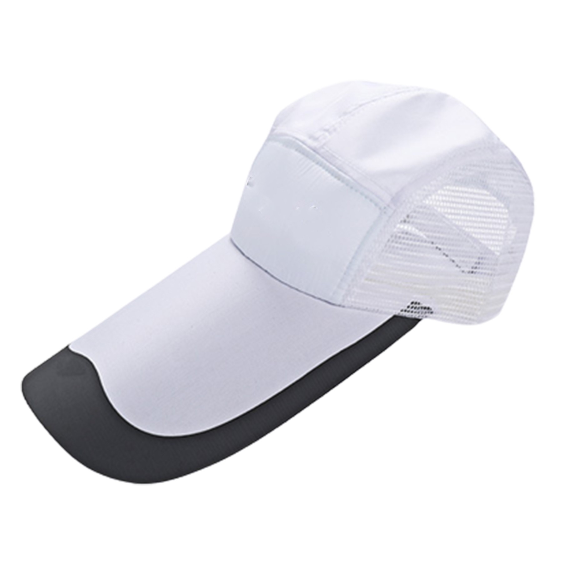 Extra Long Brim Mesh Baseball Cap 2