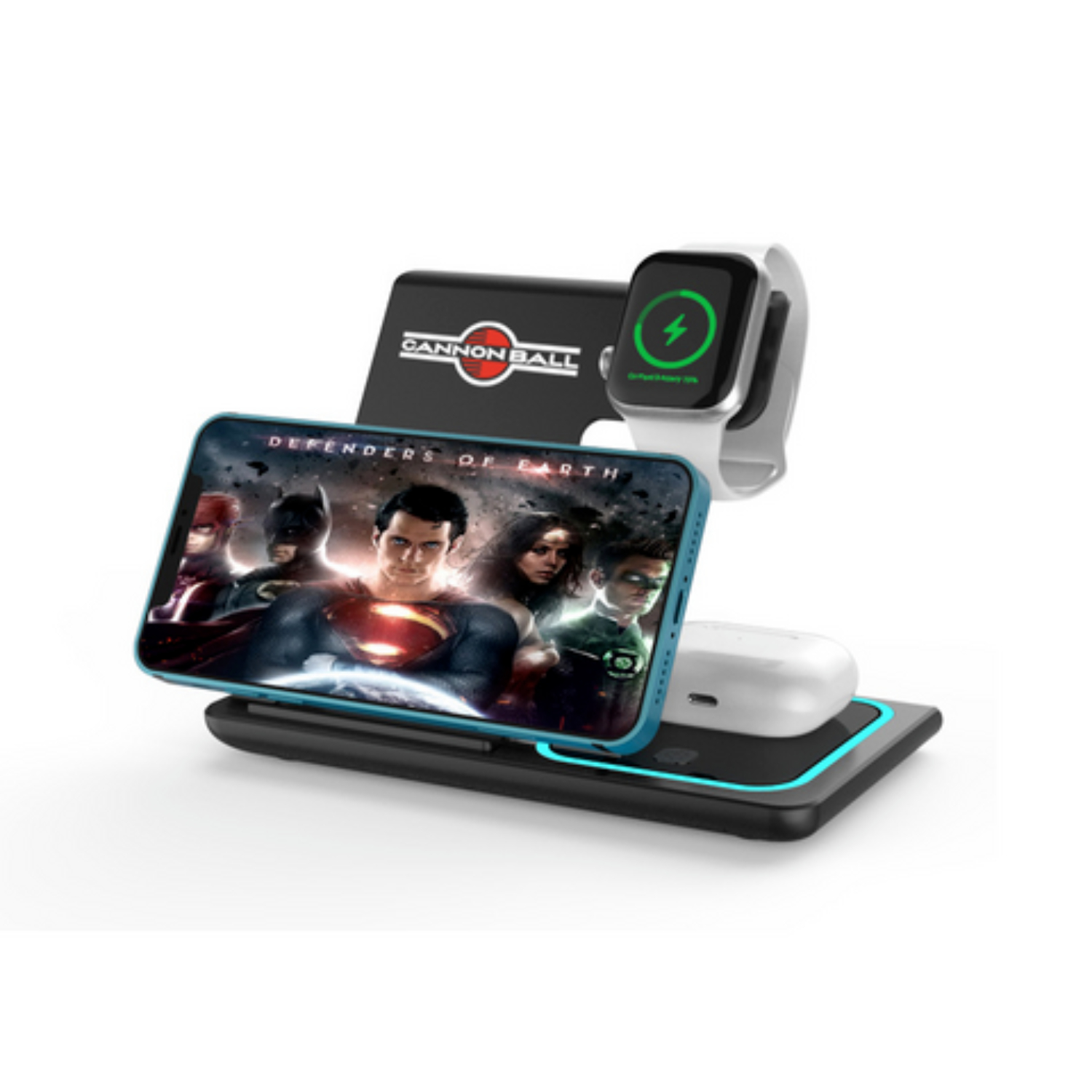 3 in 1 Foldable Wireless Charger, 15W 4