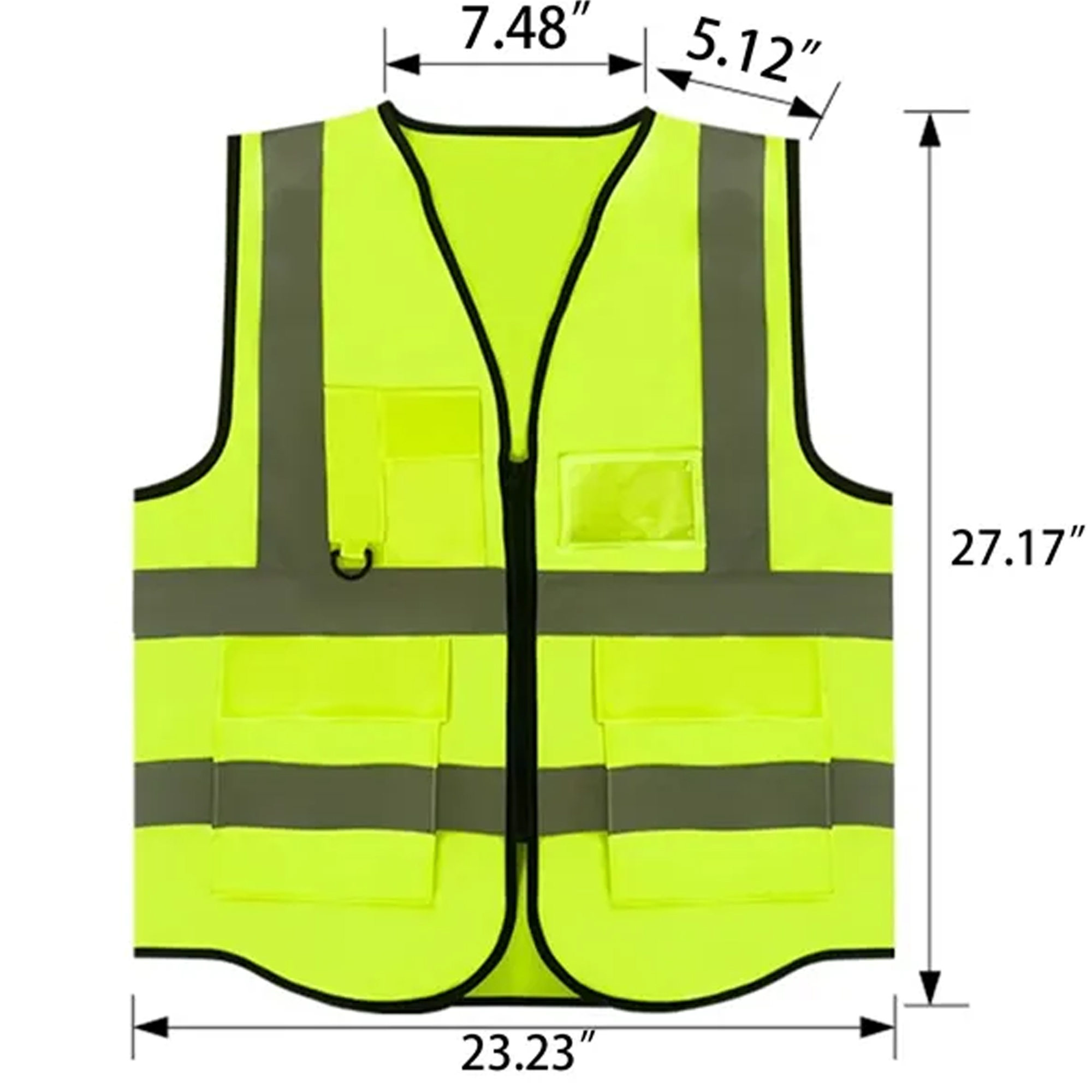 Reflective Work Vest with High Visibility 3