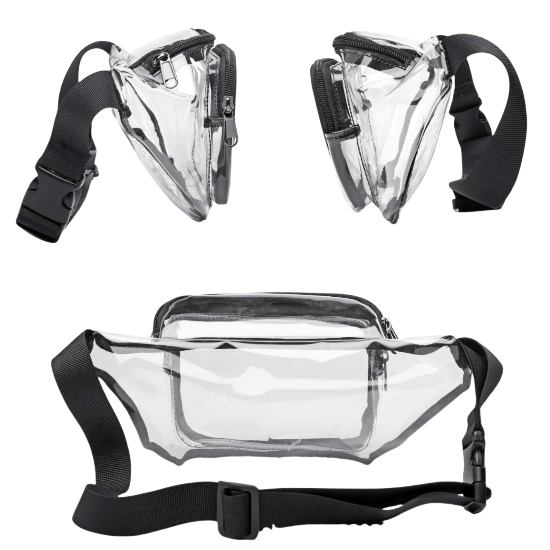 Clear Fanny Pack Stadium Approved Waist Bag 9