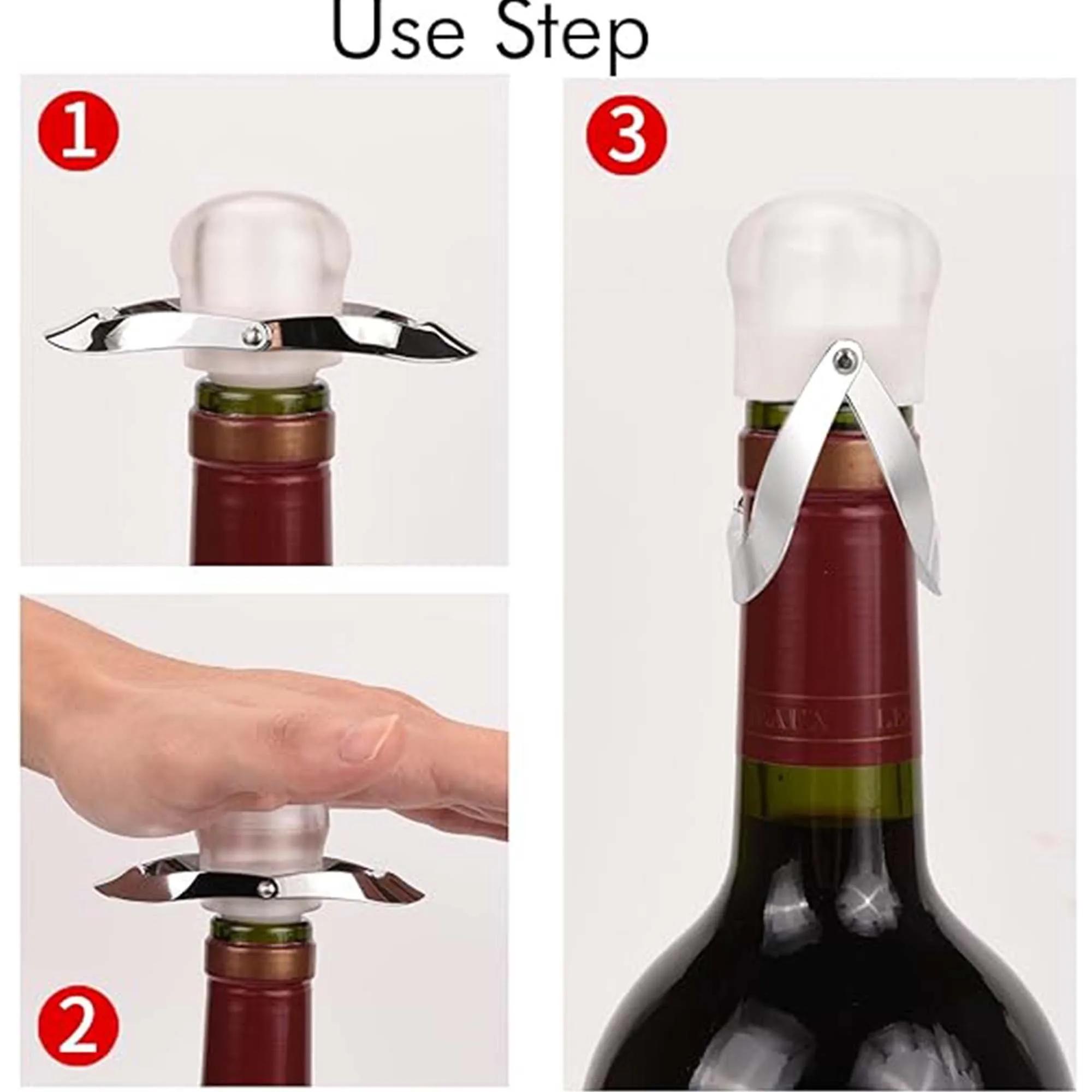 Silicone Wine Bottle Stopper Cap 4