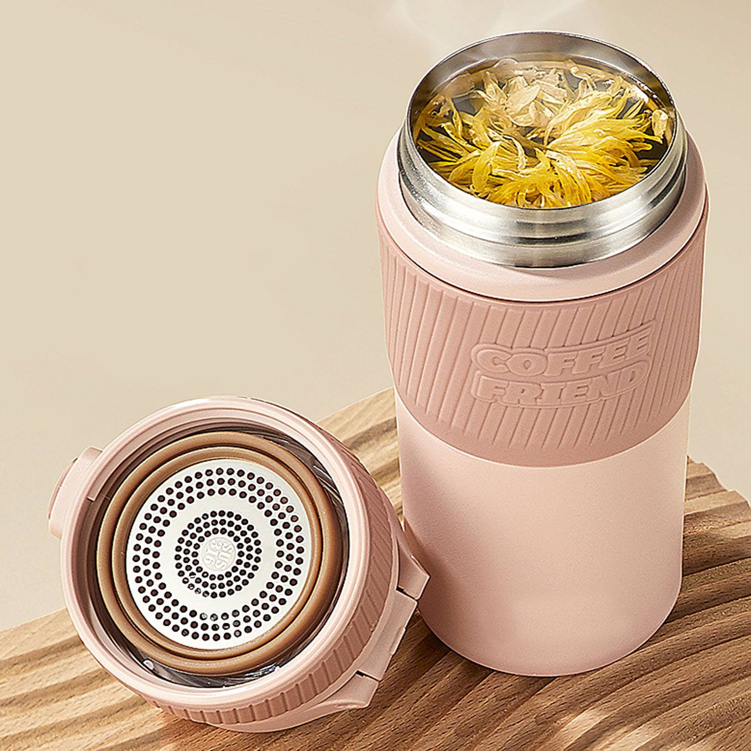 16oz Insulated Stainless Steel Bottle Leakproof Lid, custom water bottle with logo imprint 8