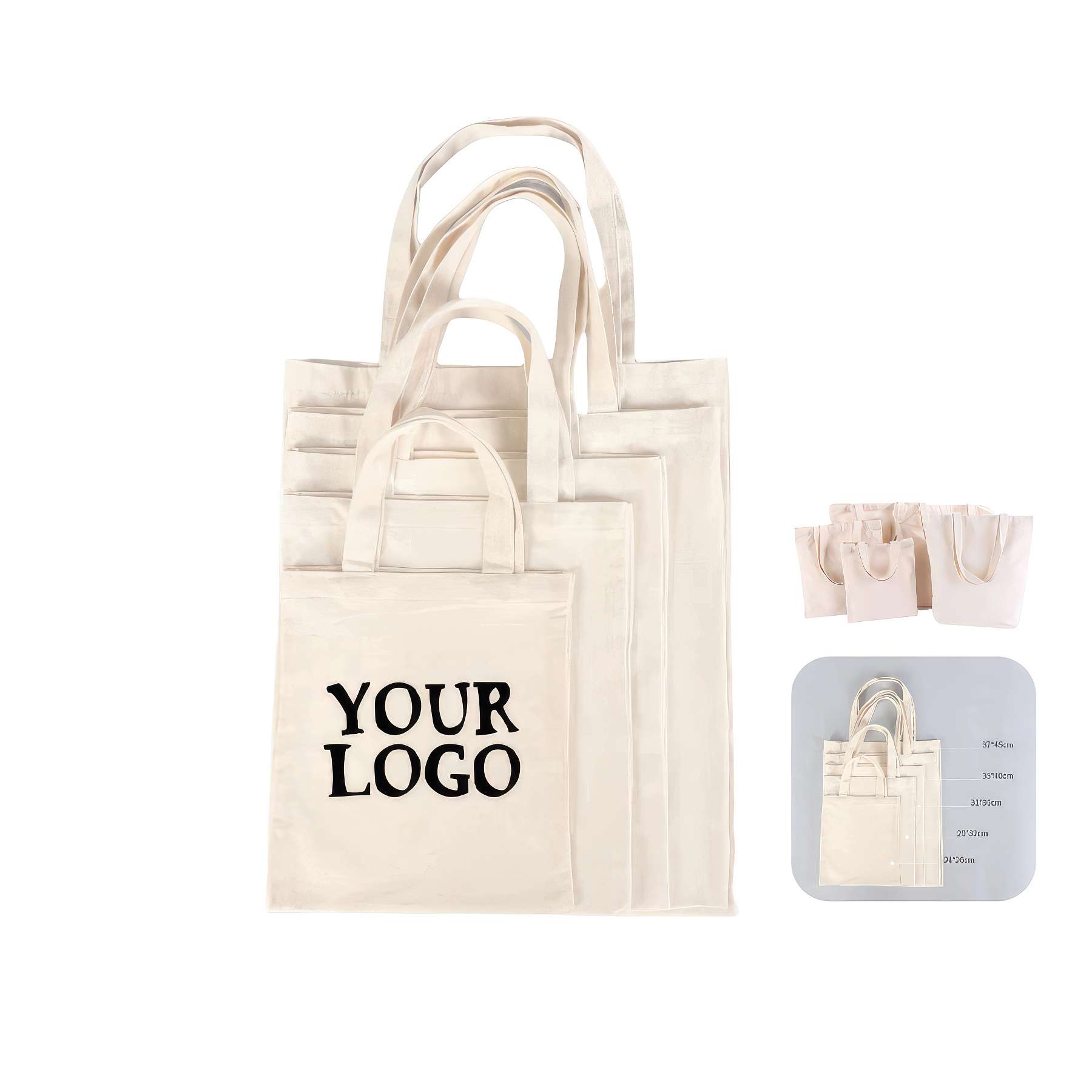 Custom Canvas Tote Bag Classic Promotion Gifts, custom tote bag with logo imprint 2