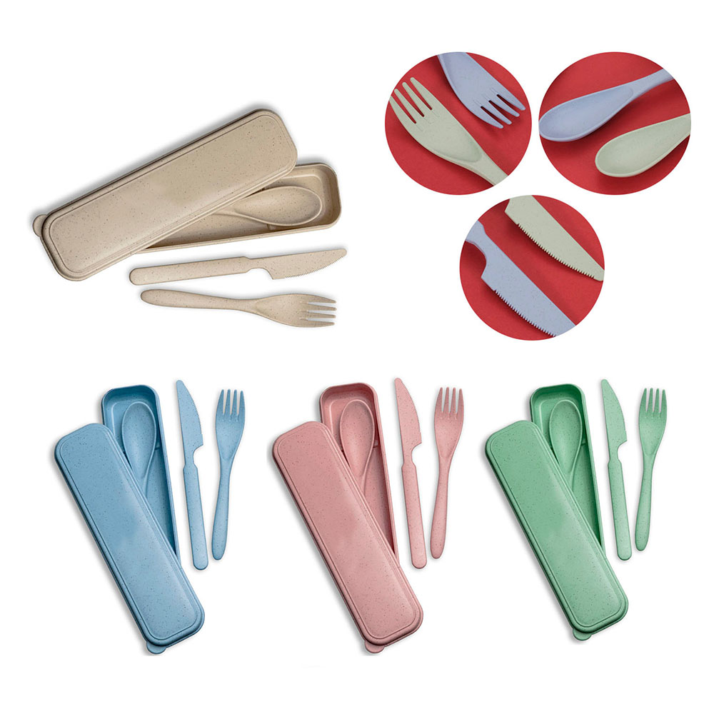 Wheat Straw Cutlery Set 1