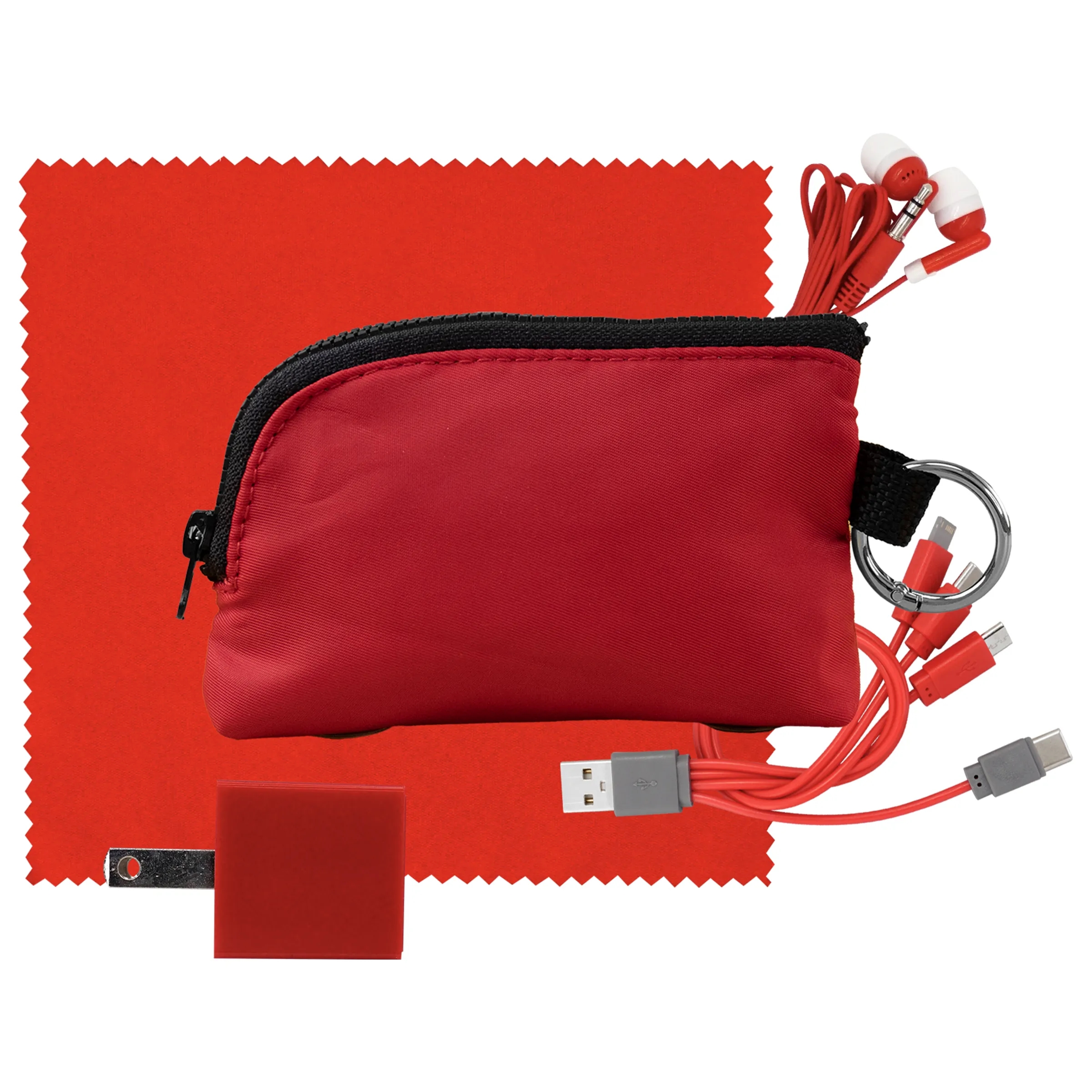 Zip Around Cable, Cloth, Wall & Ear Bud Kit 2