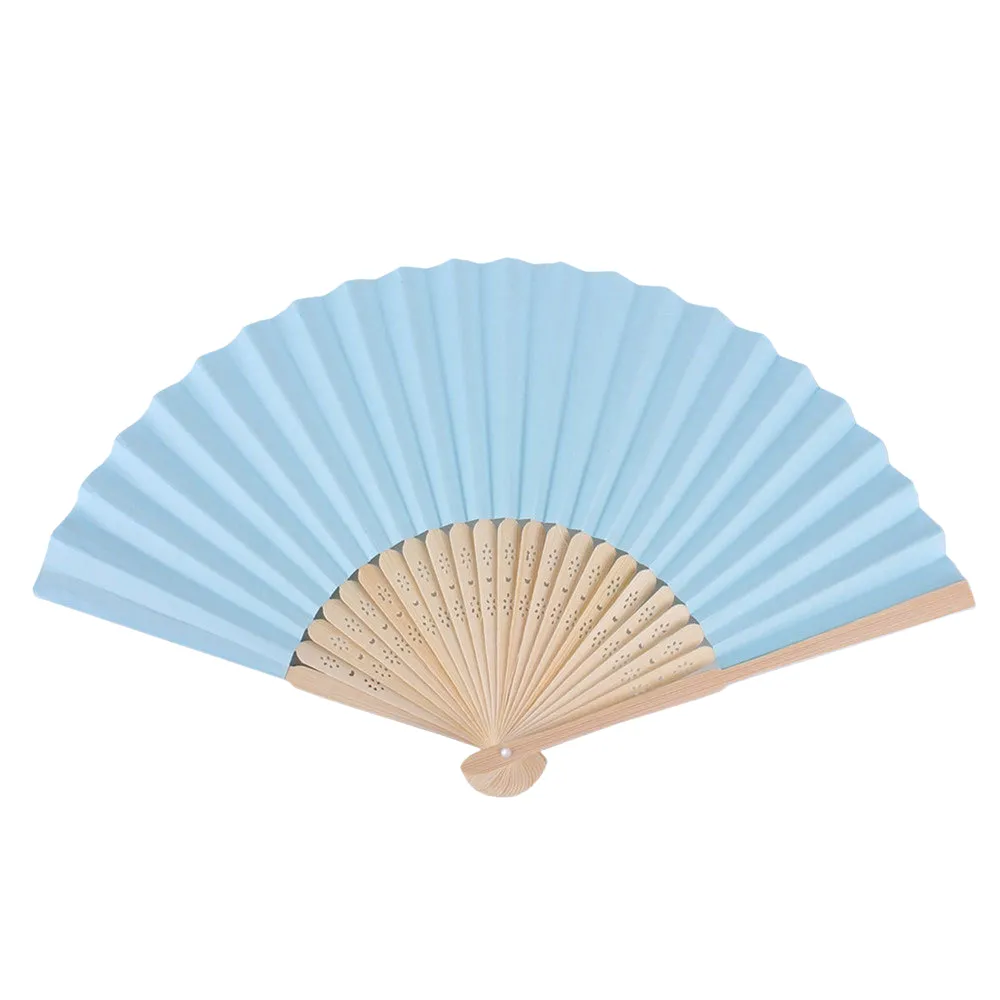 Folding Paper Fan Lightweight 15.4 Inch 12