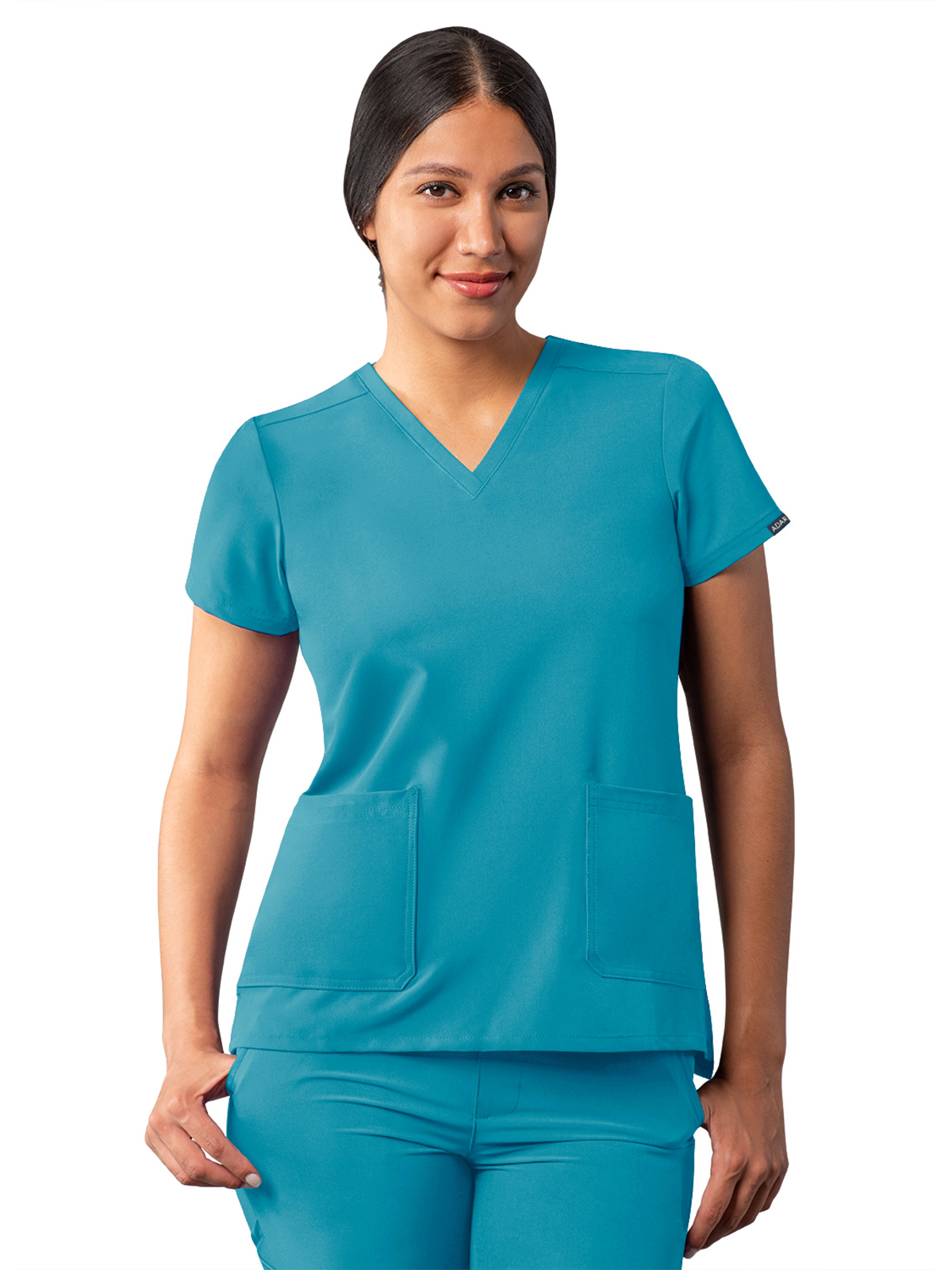 Adar - Addition - Women's Multi-Pocket V-Neck Top 5