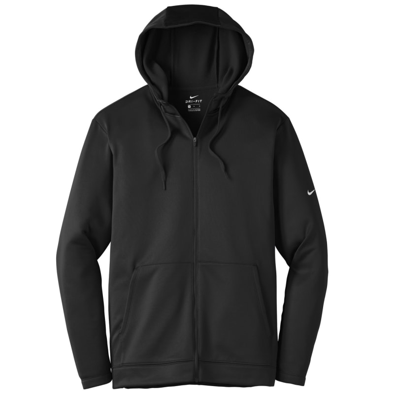 Nike Therma-FIT Full-Zip Fleece Hoodie., custom hoodie or sweatshirt with logo imprint 2