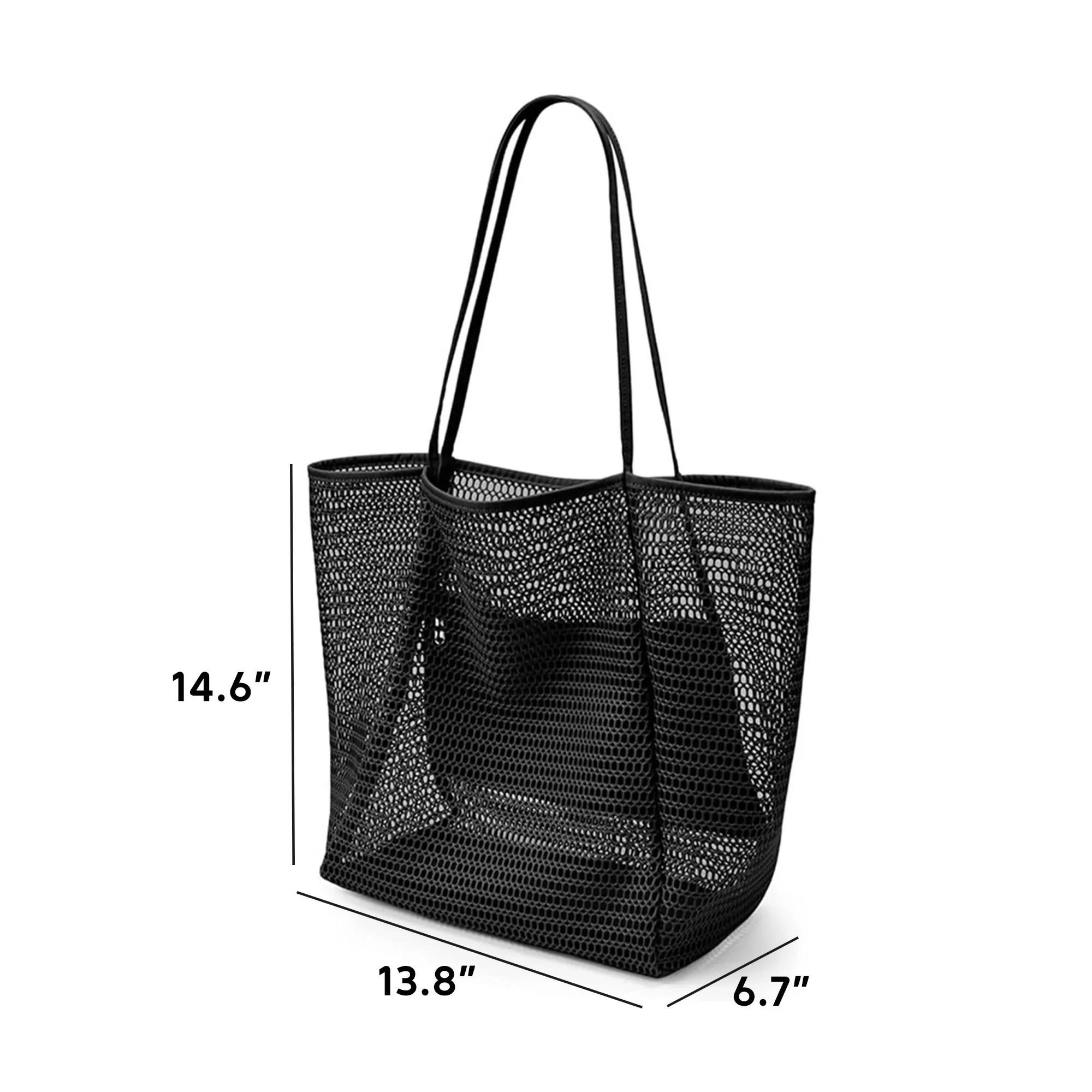 Folding Mesh Beach Bag 7