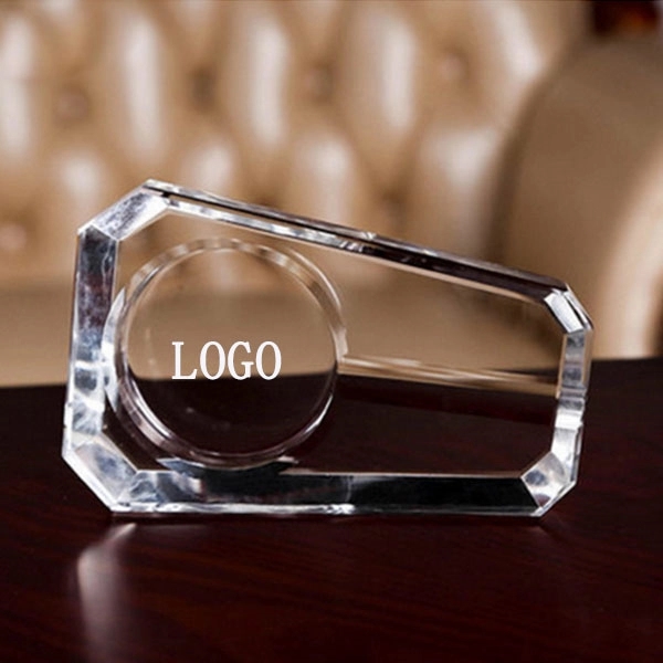 Single Cigar Rest Crystal Ashtray 2