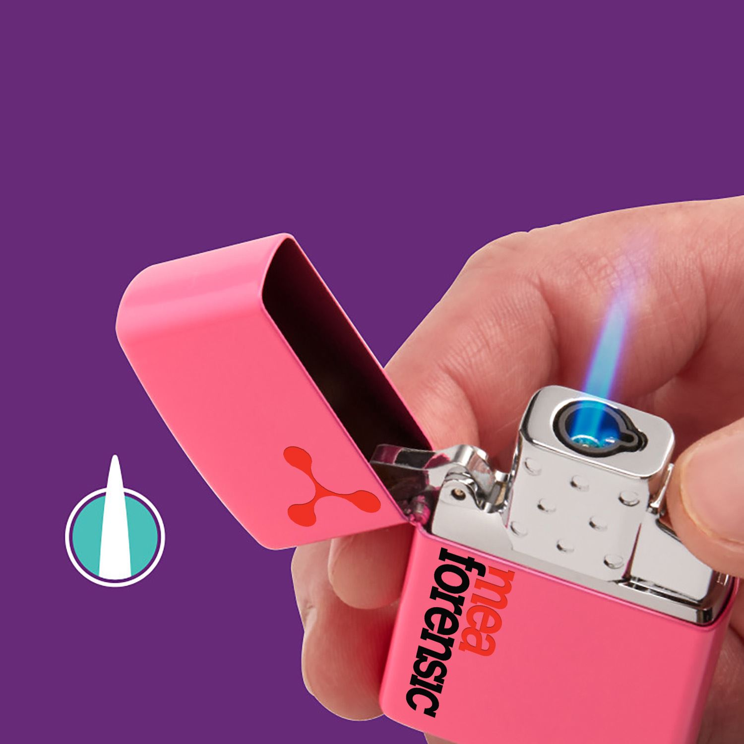 Matte Zippo® Lighter & Single Butane Insert Gift Set 2