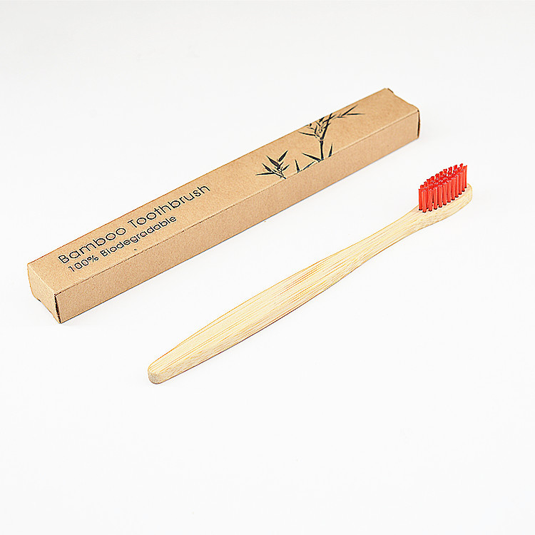 Natural Bamboo Toothbrush With Case 15
