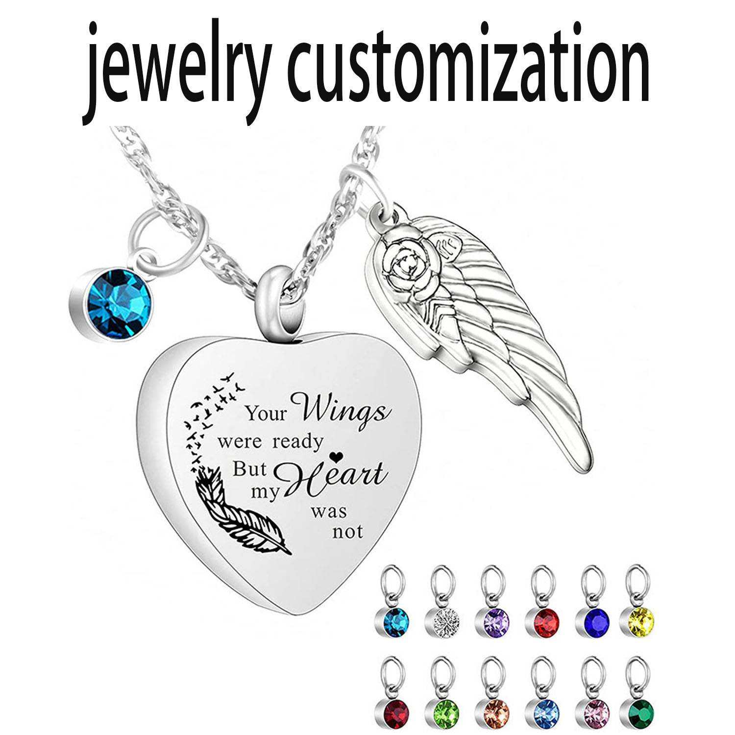 Water drop custom necklace 4