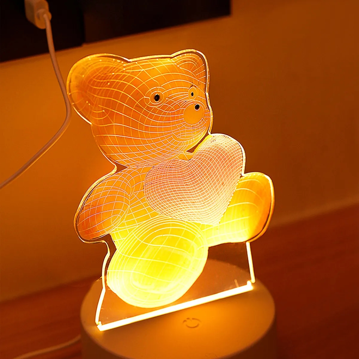 Halloween Pumpkin Bedside Night Light 2