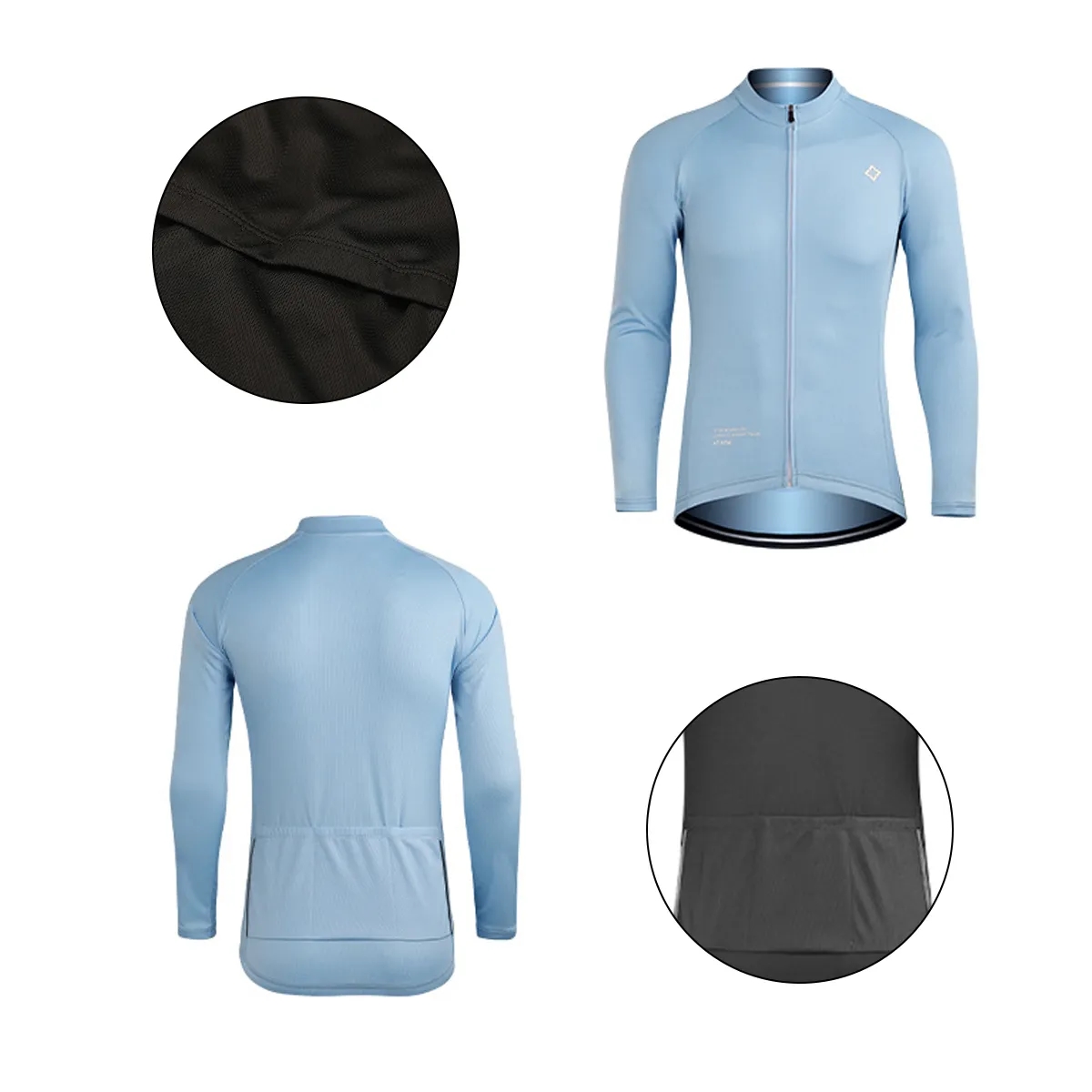 Breathable Long Sleeve Cycling Jersey For Team Rides 5
