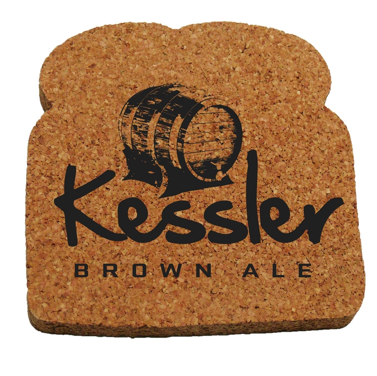 1/2" CORK TOASTER COASTER 8 PACK