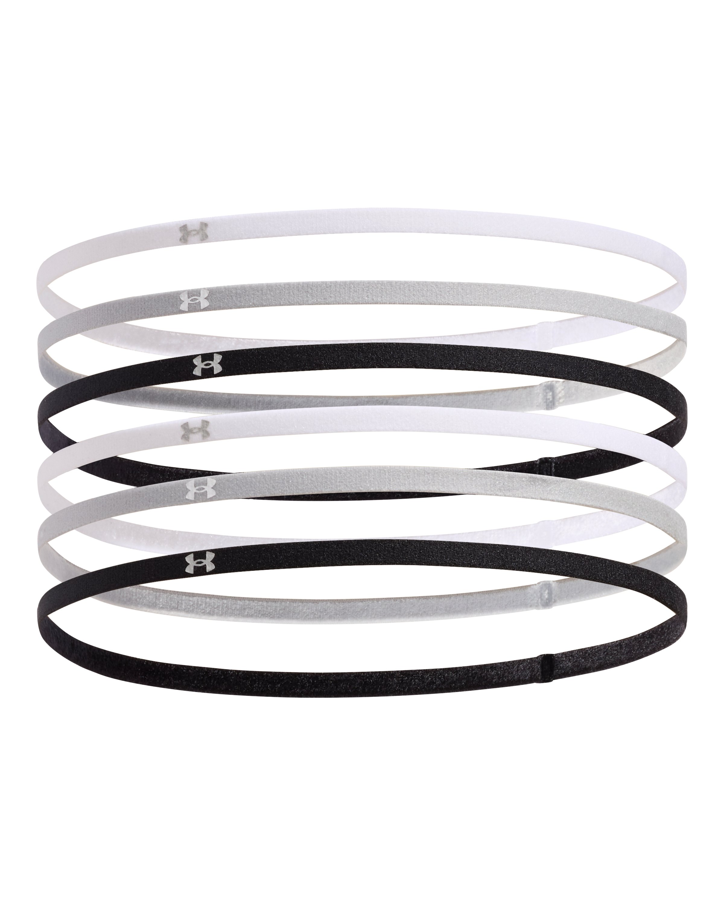 UA Mini Elastic Women's 6-Pack Headbands 7