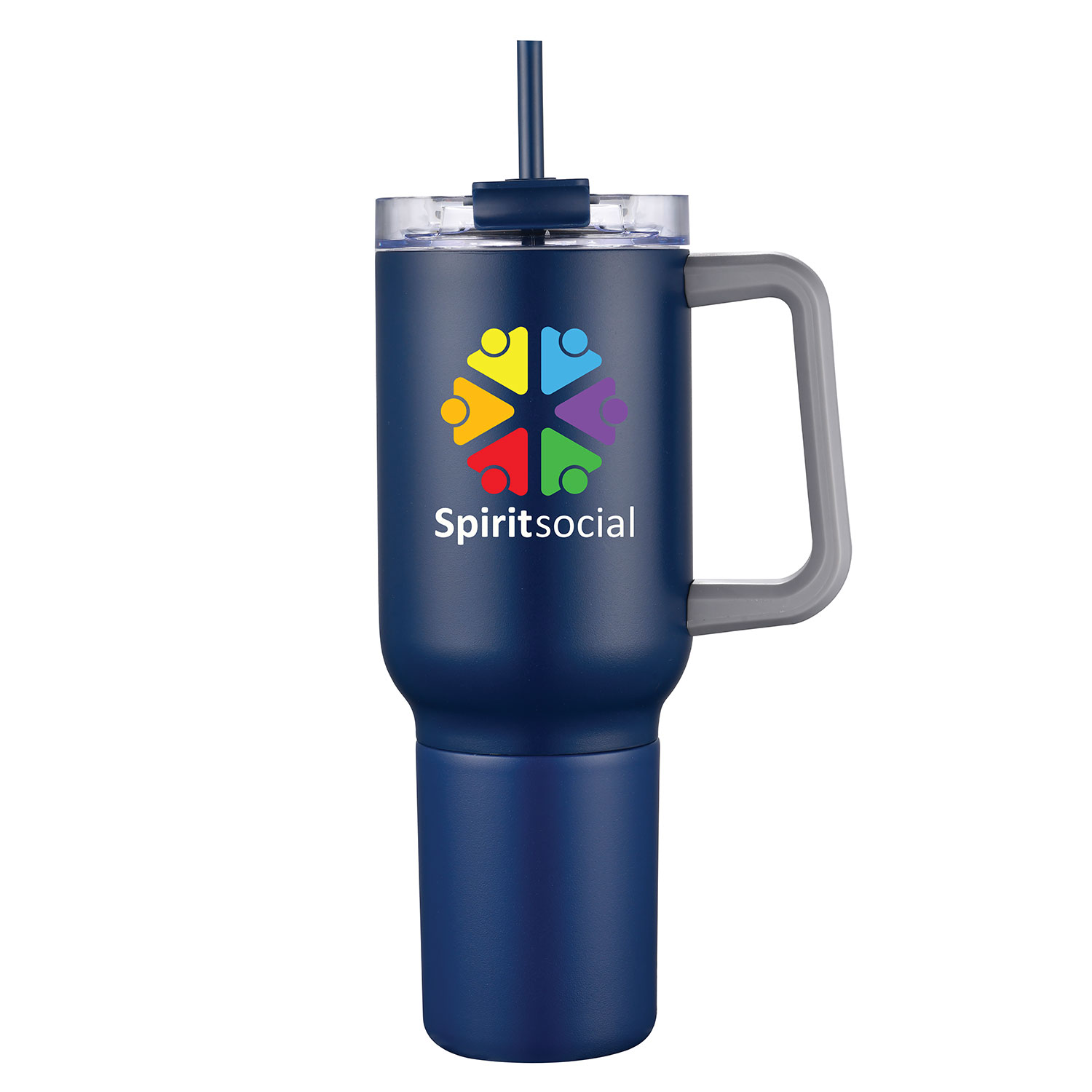 Bernard Two-in-One 21 oz Stainless Steel Travel Mug and Beverage Holder 53