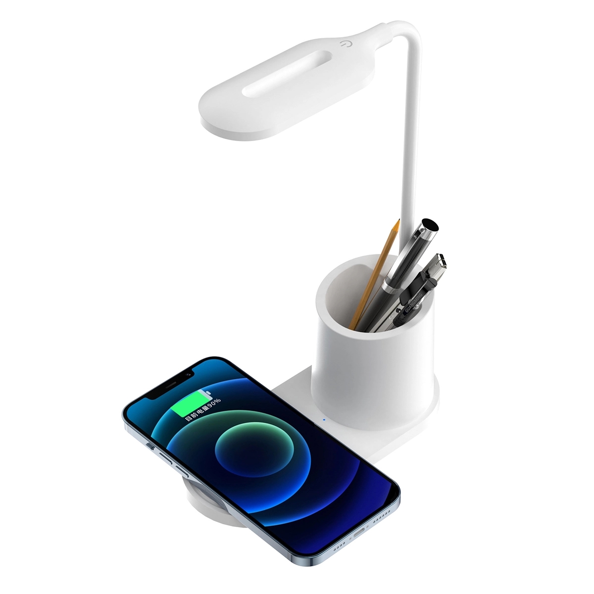 Led Desk Lamp With Wireless Charger 3