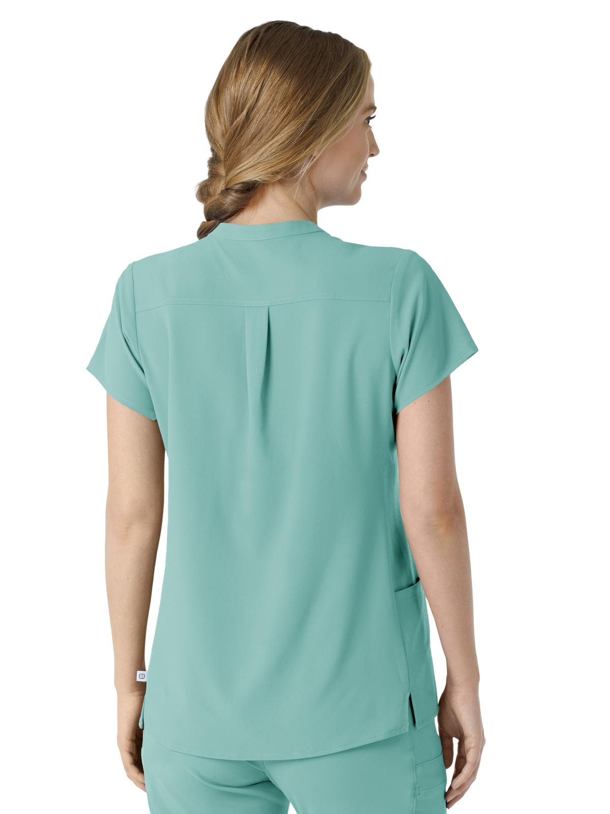Wink - Renew - Women's Four-Pocket Mandarin Collar Top 9