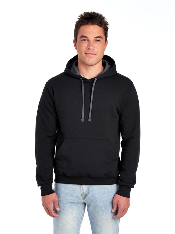FRUIT OF THE LOOM Sofspun™ Unisex Hooded Sweatshirt, custom hoodie or sweatshirt with logo imprint 19